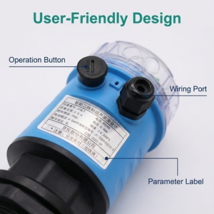 インテリジェント2線式超音波レベルメーター <span class=keywords><strong>4</strong></span>-<span class=keywords><strong>20mA</strong></span>出力 超音波レベルトランスミッター ABS素材 液体用精度0.5% - Product Image 5