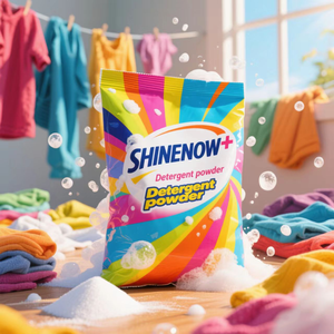 Hot bán Chất lượng cao giặt chất tẩy rửa bột OEM thương hiệu với chanh hương thơm được làm từ xà phòng máy làm công thức - Product Image 4