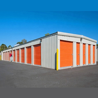 Edificio Industrial de Estructura de Acero, Nave de Almacenamiento Metálica Prefabricada, Diseño Personalizado, Gran Vano, Directo de Fábrica