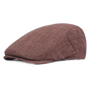 Mũ Lưỡi Trai Màu Nâu Trơn Cho Nam Nữ, Mũ Nồi Cabbie Duckbill Newsboy Beret Gatsby Mũ Ivy - Product Image 6