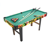Table de jeu de billard en bois pour enfants, grande taille 92,5*51CM