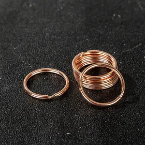 Custom aperture flat ring rose gold bronze red specific price quantity consulting customer service
