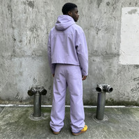 Ensemble de survêtement personnalisé pour homme, coupe-vent, imperméable, à capuche, uni, léger, streetwear, sport de plein air, nylon, vêtements de sport