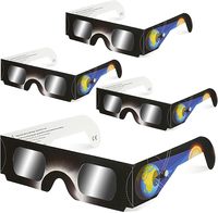 Lunettes d'éclipse solaire ISO 12312 Fournisseur reconnu AAS Fabriqué aux États-Unis Filtres Éclipse solaire totale 2026