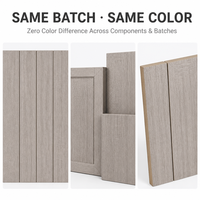 Panneau MDF mélaminé sans différence de couleur, panneau de fibres à densité constante pour meubles sur mesure pour toute la maison