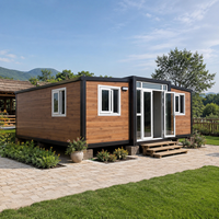 Casa Contenedor Dúplex Expandible Automatizada, Casa Contenedor Plegable Modular de Acero de 20 pies y 40 pies, Portátil
