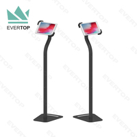 7-12.9 "Table sécurisée anti-vol et sol debout tablette PC kiosque Commercial Android verrouillage tablette kiosque Anti-vol universel