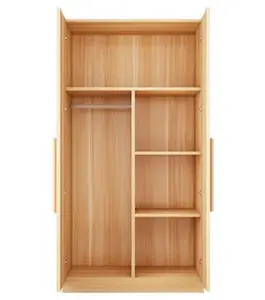 Holz Kleider schrank Schlafzimmer Kleider schrank Kleider schrank einfache und bequeme Veranstalter