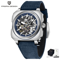 Montres mécaniques automatiques squelette Pagani Design PD-1791 1791 pour hommes, montres de sport lumineuses de luxe, étanches, pour hommes