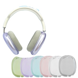 Housse de protection intégrale en TPU souple translucide pour écouteurs <span class=keywords><strong>Air</strong></span> <span class=keywords><strong>Pods</strong></span> <span class=keywords><strong>Max</strong></span> - Product Image 1