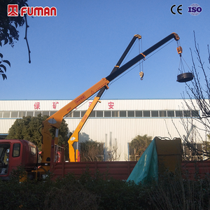 Camion-grue Fuman de 5 tonnes, grue montée sur camion personnalisée, grue hydraulique pour levage de charges - Product Image 4
