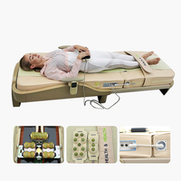 Lit de massage thermique médical en jade JKF-YS-FK automatique pour la relaxation du corps entier avec fonction musicale, sensation premium et merveilleuse