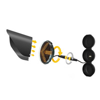 Feu de signalisation piétonnier sans fil à LED solaire, signal rouge-vert, 220V, lumière d'avertissement pour passage piétonnier et feu de signalisation intelligent