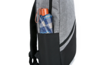 Promotion spéciale étanche USB charge biais bande fermeture à glissière affaires simple trois pièces sac à dos