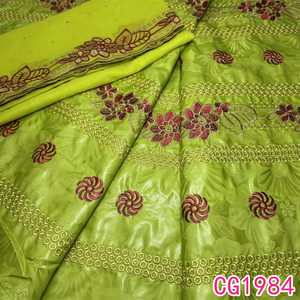 Mới Chất lượng cao nhất bazin Riche vải Đức 5 + 2yard feitex bazin Riche chiều rộng lớn 160cm thêu bazin - Product Image 2