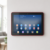 Tablette Android 10,1 pouces avec écran tactile IPS, processeur Rockchip Quad Octa Core, 4G, 3G, Wi-Fi, NFC, POE, RJ45 Ethernet, lumière LED, signalisation éducative