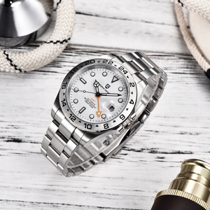 PAGANI DESIGN 1682 Reloj De Lujo Para Hombre Magnify Glass Window Men's Vintage Luxury Watches Sapphire Glass Mechanical Watch - Product Image 2