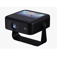 Projecteur Home Cinéma 2026 Dernière Génération A53 avec Écran Intégré, Mise au Point Automatique, Décodage 4K, Système d'Exploitation Android 14, Projecteur Intelligent