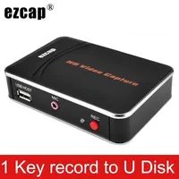 Carte de capture vidéo de jeu 280HD HD enregistreur vidéo 1080P pour X-box PS3 PS4 MIC entrée audio vidéo vers ordinateur PC à disque USB