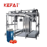 Machine de remplissage et d'emballage aseptique automatique de liquides en sac dans un fût KEFAI, machine de remplissage IBC de 220 L