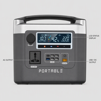 Station d'alimentation portable à batterie solaire 300W 12.8V 15Ah, essentiels pour les voyages en camping, port multi-sorties