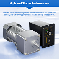 5IK120RGU-CF/5GU40K + US52 120W 220V 50HZ/60HZ Moteur de contrôle de vitesse à courant alternatif monophasé avec réducteur et contrôleur