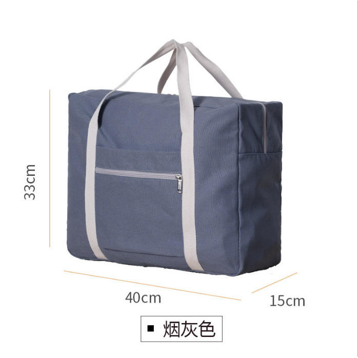 Grey handbag, small size, 40*15*33cm