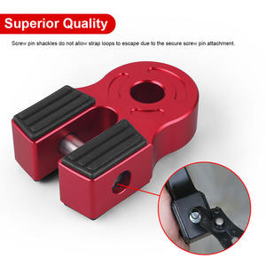 Conectores Planos de Montaje con Grillete de Aluminio Exclusivos para Vehículos Todoterreno, UTV, SUV y Camionetas - Product Image 1