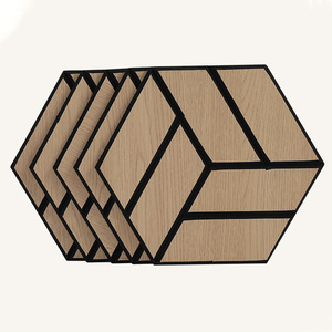 Panneaux acoustiques muraux en polyester de la marque YC, réduction du bruit de 90 %, design moderne pour hôtel, <span class=keywords><strong>maison</strong></span>, absorption acoustique, <span class=keywords><strong>isolation</strong></span>, 1 an - Product Image 3