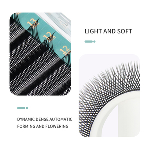 GLAMLASH 0.07 Extension de cils en forme de Y en fibre synthétique douce faite à <span class=keywords><strong>la</strong></span> main en C D Curl Premade Fan <span class=keywords><strong>3</strong></span> Tips YY Volume Eyelashes - Product Image 5