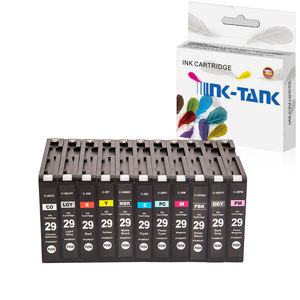 Cartucho de Tinta Compatible de Color Premium INK-TANK PGI 29 PGI29 PGI-29 PGI-39 39 para Impresora Canon <span class=keywords><strong>Pixma</strong></span> <span class=keywords><strong>PRO</strong></span> <span class=keywords><strong>1</strong></span> - Product Image 1