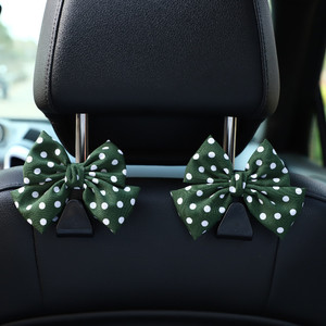 Car Headrest Hooks Bow Tie Design PVC Material For Car <b>Interior</b> Decoration Women's <b>Accessory</b> - Product Image 4