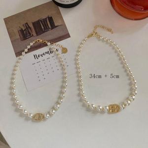 Collares de Perlas de Agua Dulce para Mujer, Gargantilla de Aleación, Diseño de Moda 2025 - Product Image 3