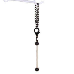 DIY Mini Beaded <b>Keychain</b> - Customizable Bag Charm, Candy Color Keyring, Creative Promotional Gift - Product Image 3