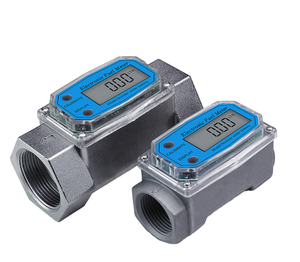 DN15 DN25, generador de impulsos de turbina de aluminio de alta precisión, medidor de flujo de combustible, diésel <span class=keywords><strong>Digital</strong></span> para aceite y agua, OEM personalizable - Product Image 6