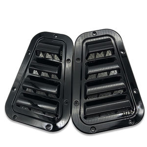 ABS <span class=keywords><strong>Piano</strong></span> Noir Defender Air <span class=keywords><strong>Vent</strong></span> pour 2003-2019 pour Land Rover Defender Hood Air <span class=keywords><strong>Vent</strong></span> Accessoire Extérieur - Product Image 1