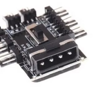 محور مروحة تبريد من 1 إلى 8 طرق ، مقبس طاقة <span class=keywords><strong>3</strong></span> دبوس 12 فولت ، محول PCB من المستوى 2 - Product Image 3