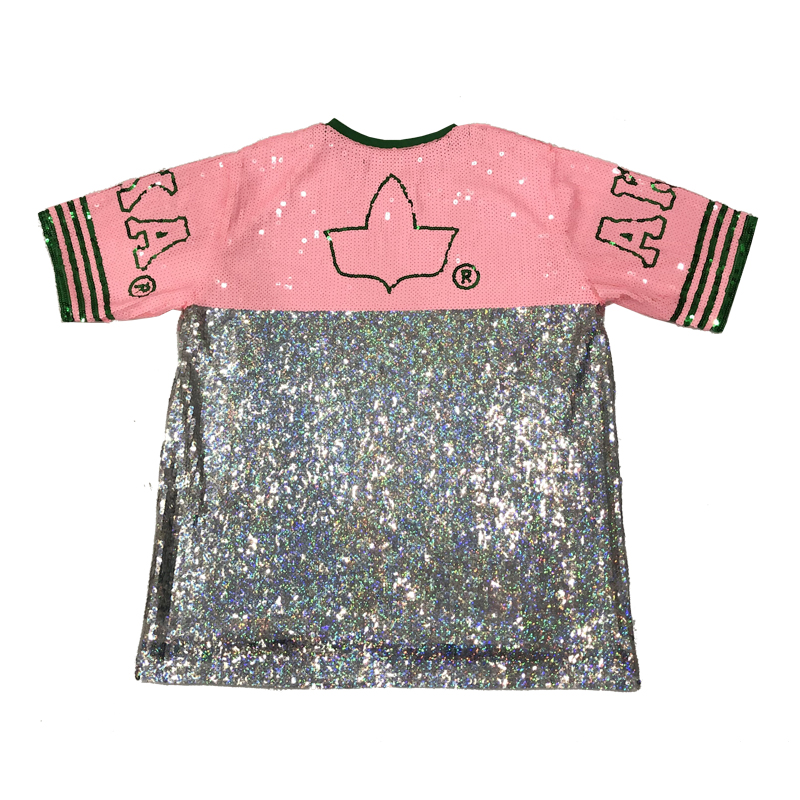 slim fit dress slacks Custom Sequin Jersey Dress – Adorabella Boutique main image 1