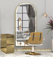 Miroirs double face de luxe à LED pour salons de coiffure, de beauté et de spa, équipement professionnel pour la pose de cils - Vente en gros