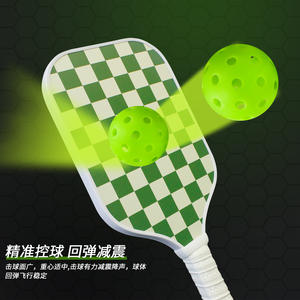 Factory Direct New Outdoor Sports Fiberglass <b>Pickleball</b> <b>Racket</b> Set 13mm/16mm Thick Wood PP Honeycomb Core - Product Image 3