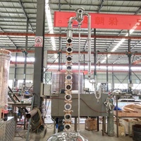 ZJ Machine Distill Destilador Alcohols Distiller Still Distiller High Plate Column Distilling Alcohol Distillation Equipment