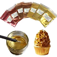 Sephcare aditivo metálico pó de glitter, alimentos para decoração de bolo e pigmento