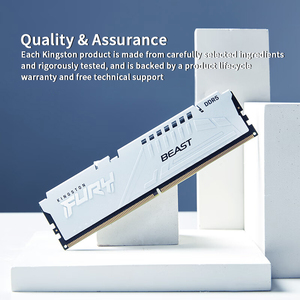 Original Kingston FURY 6000mhz 16GB 32GB White Gaming <strong>Desktop</strong> Stock Memoria <strong>Ram</strong> <strong>DDR</strong> 5 6000Hz <strong>for</strong> PC