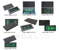 Stock d'usine OEM Module d'affichage à LED Offre Spéciale P2.5 P3.076 P4 P5 P6.67 P8 P10 Panneau d'affichage extérieur 320*160mm Écran LED
