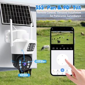 Eseecloud năng lượng mặt trời Máy ảnh ngoài trời không thấm nước năng lượng mặt trời 4MP máy ảnh màu Quan sát ban đêm năng lượng mặt trời an ninh máy ảnh - Product Image 4