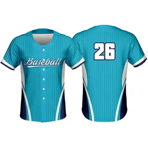 cheap price 100% polyester blank new york pullover plus size softball uniform baseball jersey for men