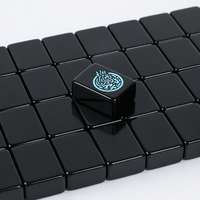 Jeu de Mahjong américain 166 tuiles classiques noir pastel Phénix Gelato Acrylique Mah Jongg OEM
