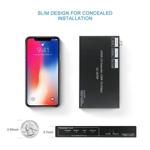 4K60hz HDMI hdbaset Extender RS232 HDCP 2.2 HDR10 máy phát và máy thu - Product Image 4