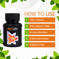 Cápsula de esperma herbal Ayurveda de la mejor calidad para hombres Cápsula de esperma herbal Cápsula de esperma masculino