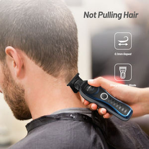 Recortadora Corporal <span class=keywords><strong>de</strong></span> Acero Inoxidable <span class=keywords><strong>0</strong></span> <span class=keywords><strong>MM</strong></span>, Cortapelos Profesional para Salón, Carga Rápida USB, Batería <span class=keywords><strong>de</strong></span> 2000mAh, Pantalla LCD, Uso Doméstico - Product Image 4
